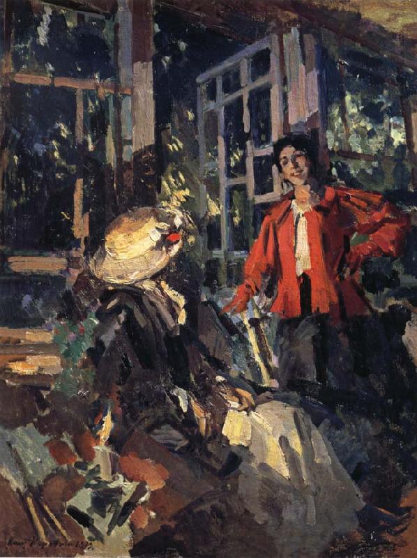 Konstantin Korovin Near the window